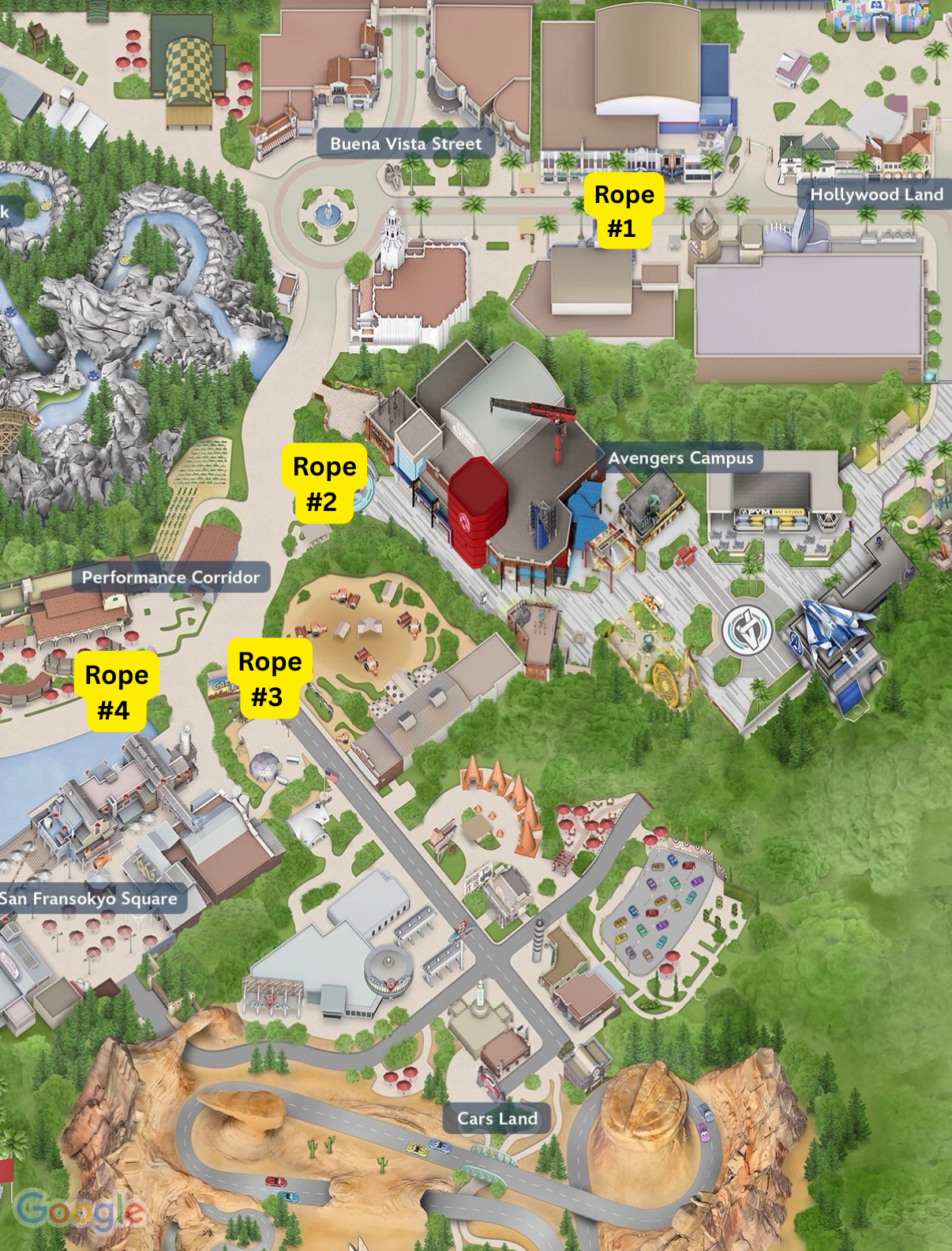 Rope Drop Map