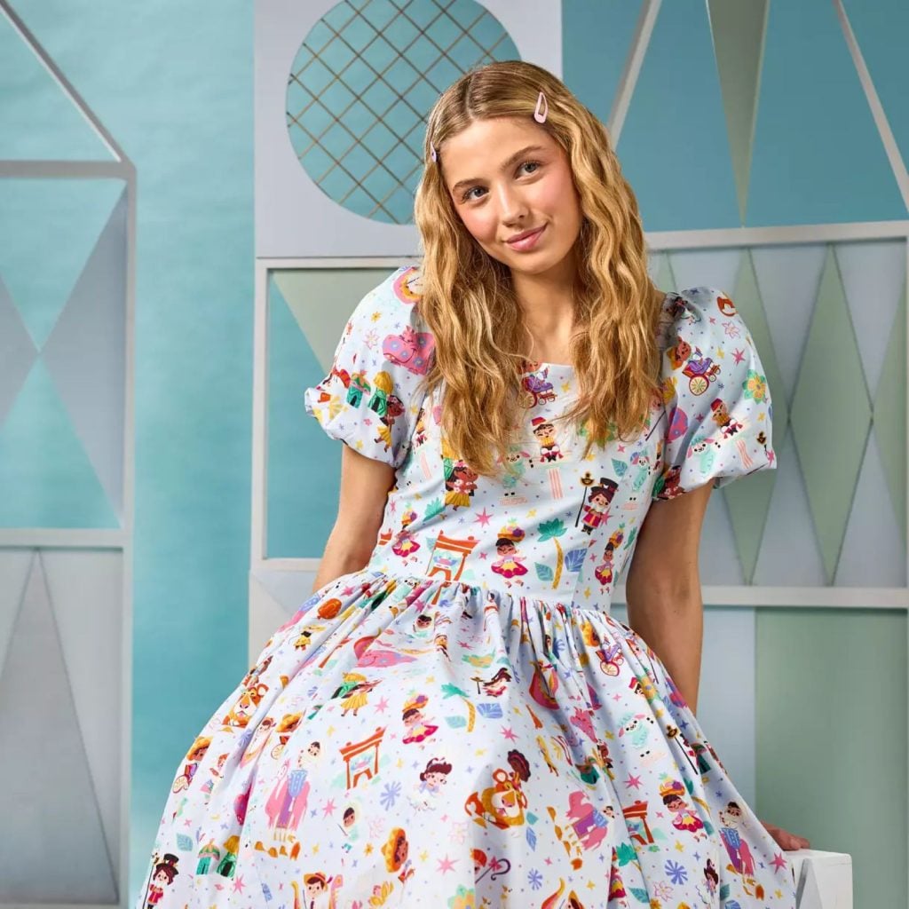 Womens "it's a small world" dress