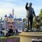 disneyland walt and mickey statue