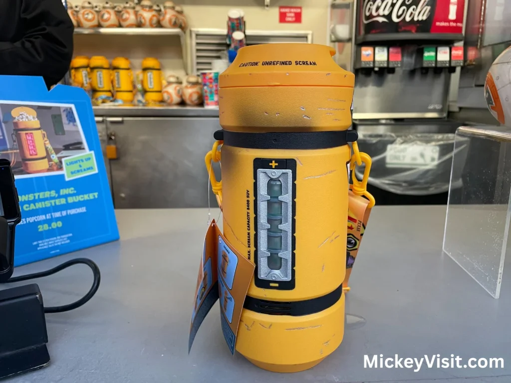 Monsters Inc Popcorn Bucket at Walt Disney World
