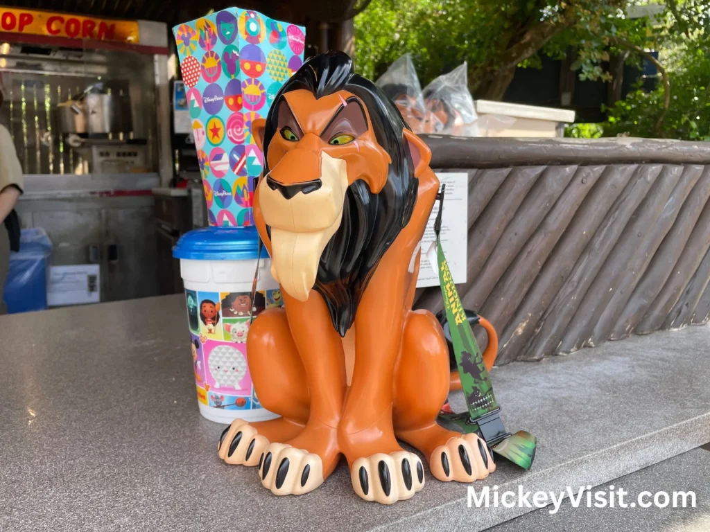 Scar popcorn Bucket at Walt Disney World