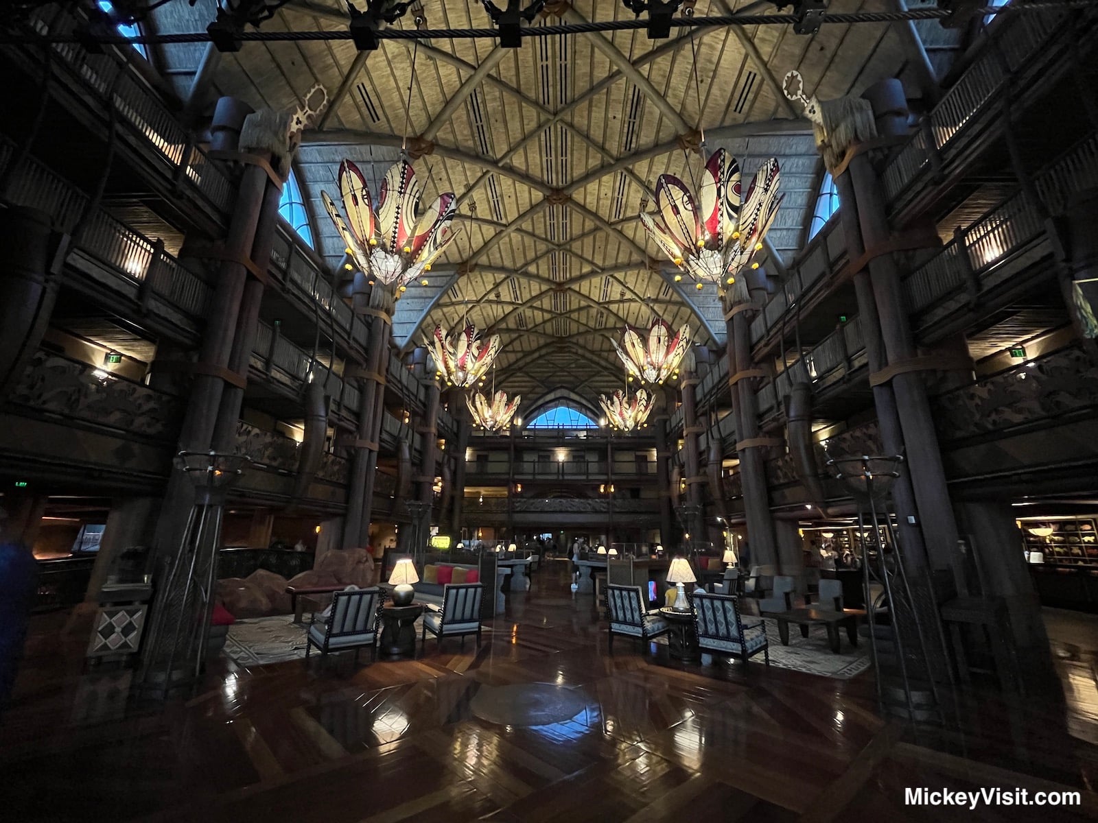 Animal Kingdom Lodge Jambo House lobby