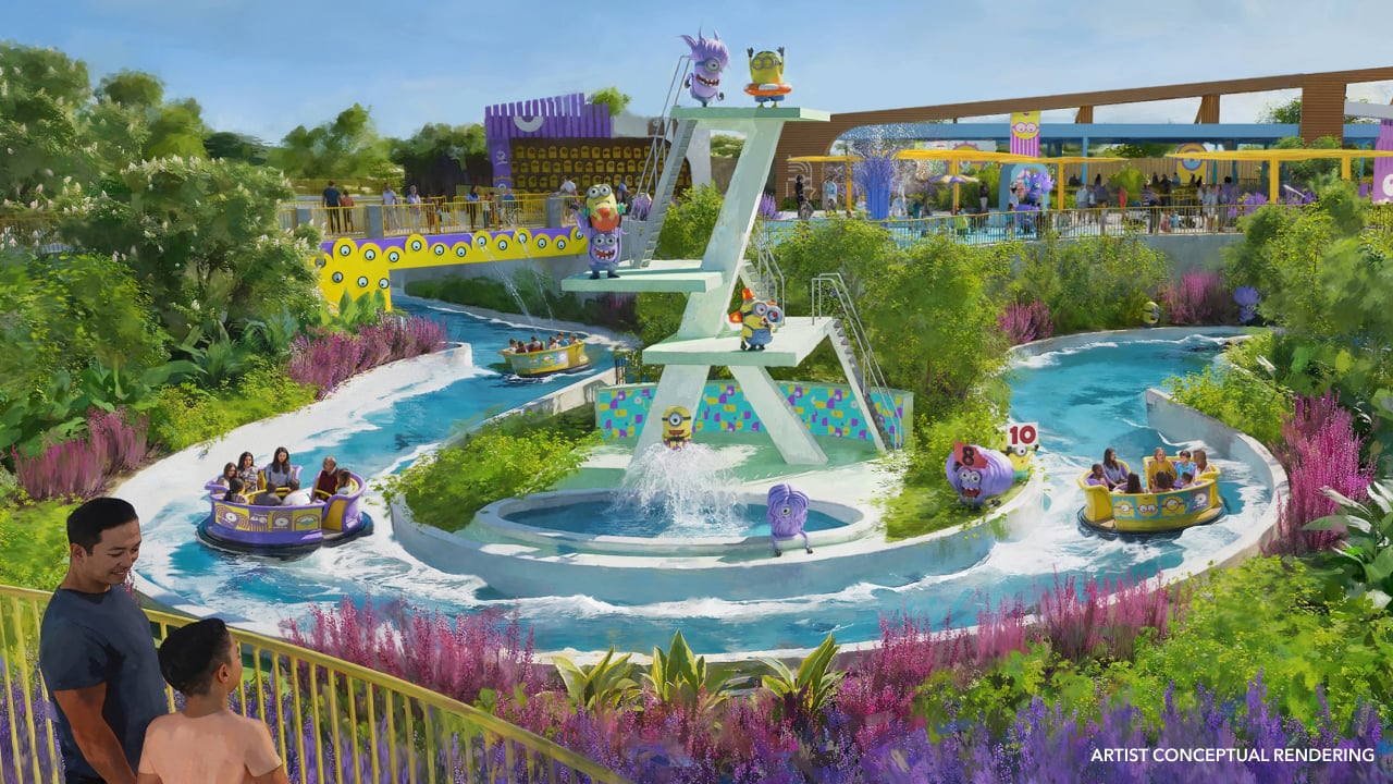 Minions water ride