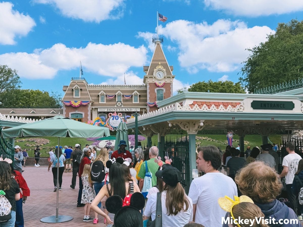 Disneyland entrance
