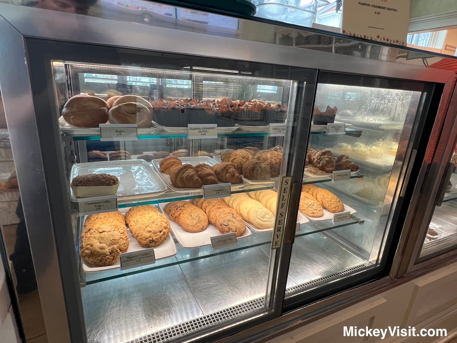 Gasparilla Island Grill at Disney World bakery case