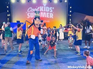 Goofy dancing