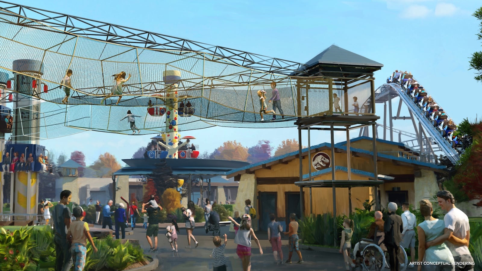 Jurassic World playground