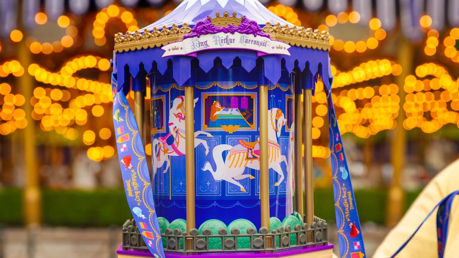 King Arthur Carousel popcorn bucket