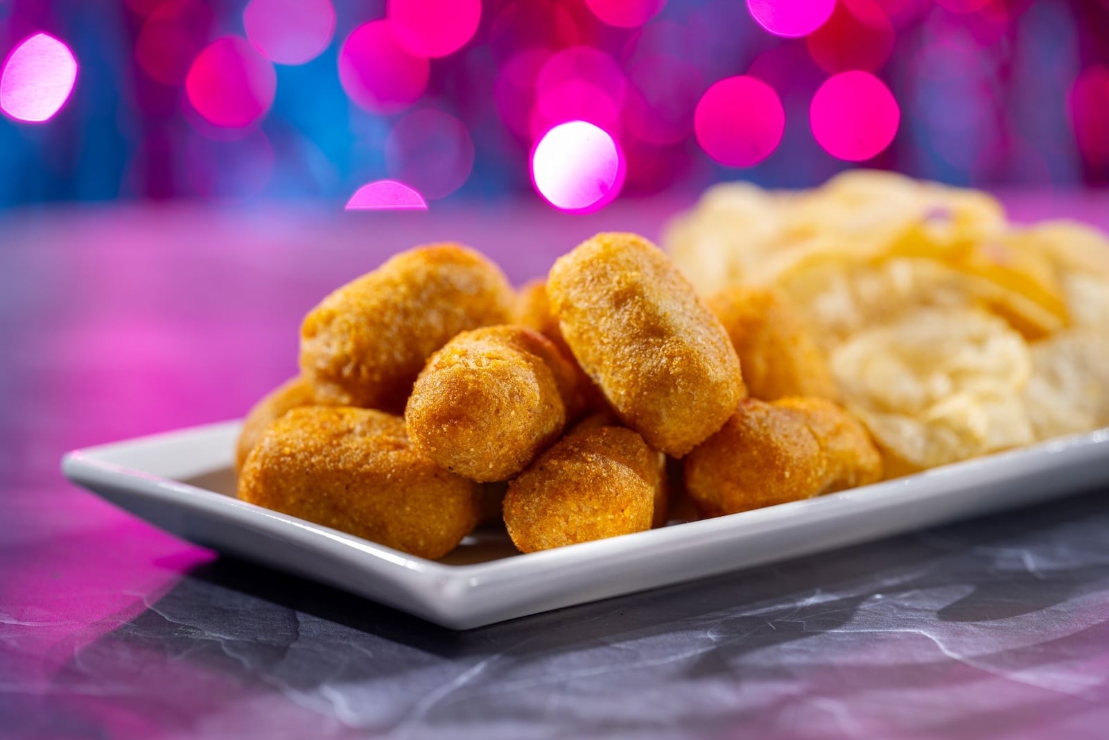 Mini corn dogs