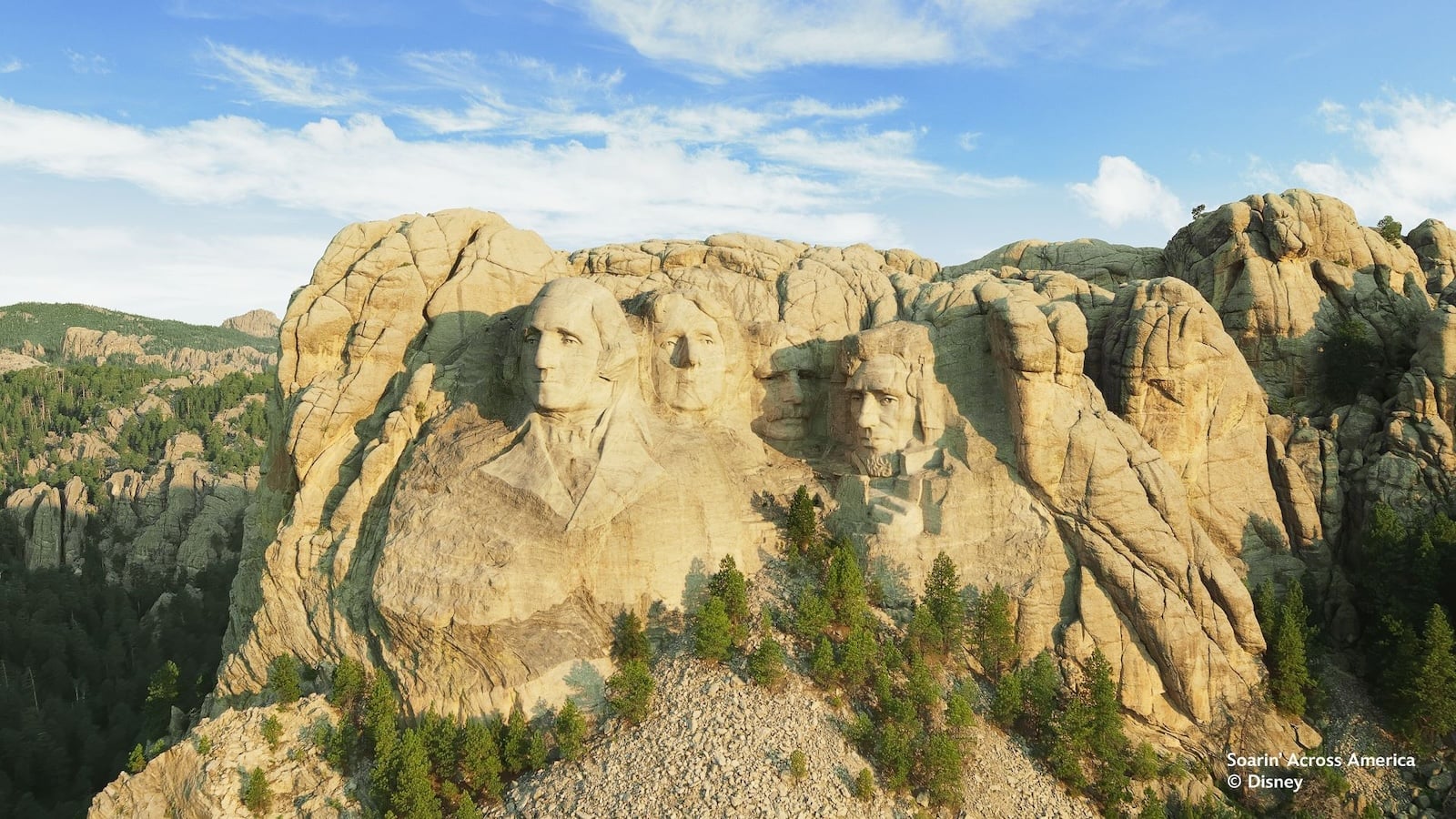 Mount Rushmore, Soarin' Across America