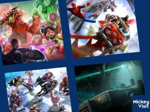 New Disney theme park rides