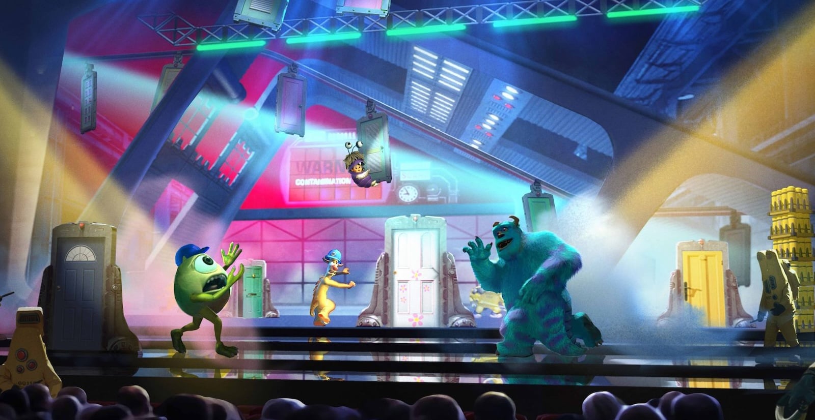 Monsters Inc on stage