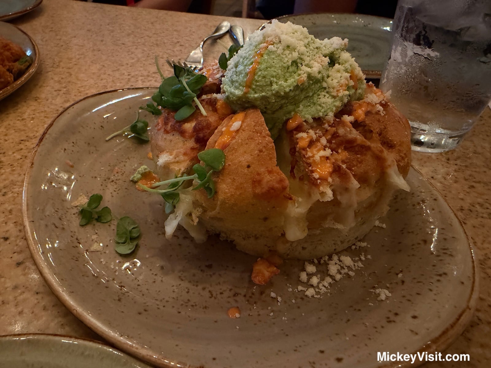 Pull-Apart Cheese Bread at Wine Country Trattoria