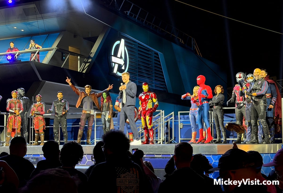 mr beast and avengers campus characters