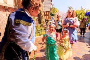 disney cast member with make a wish kid