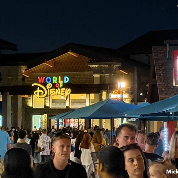 disney springs nighttime