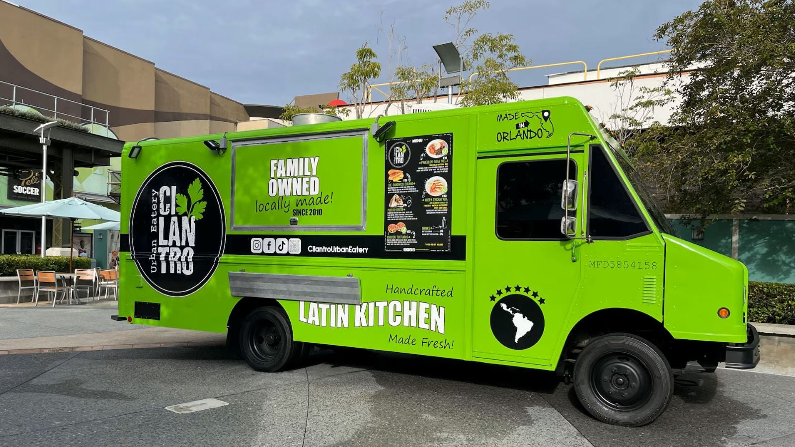 Cilantro Urban Eatery Food Truck at Disney Springs