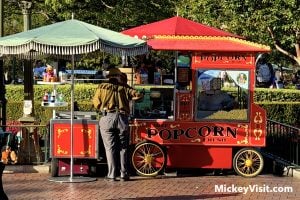 disneyland popcorn cart