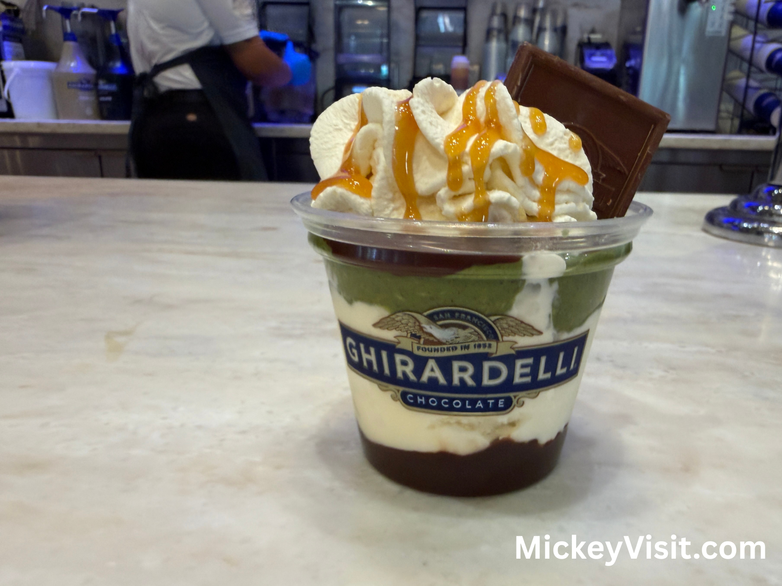 Disneyland icecream sundae