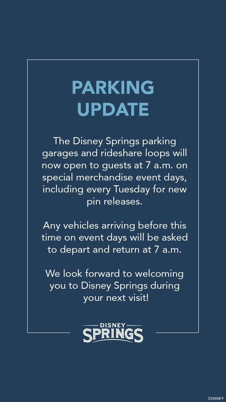 Disney Springs Social Post