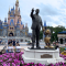 Disney Castle and Statue
