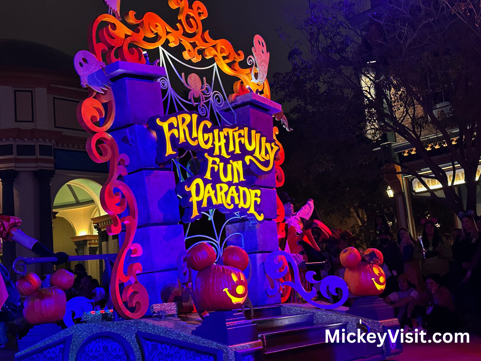Sign for the Frightfully Fun Parade