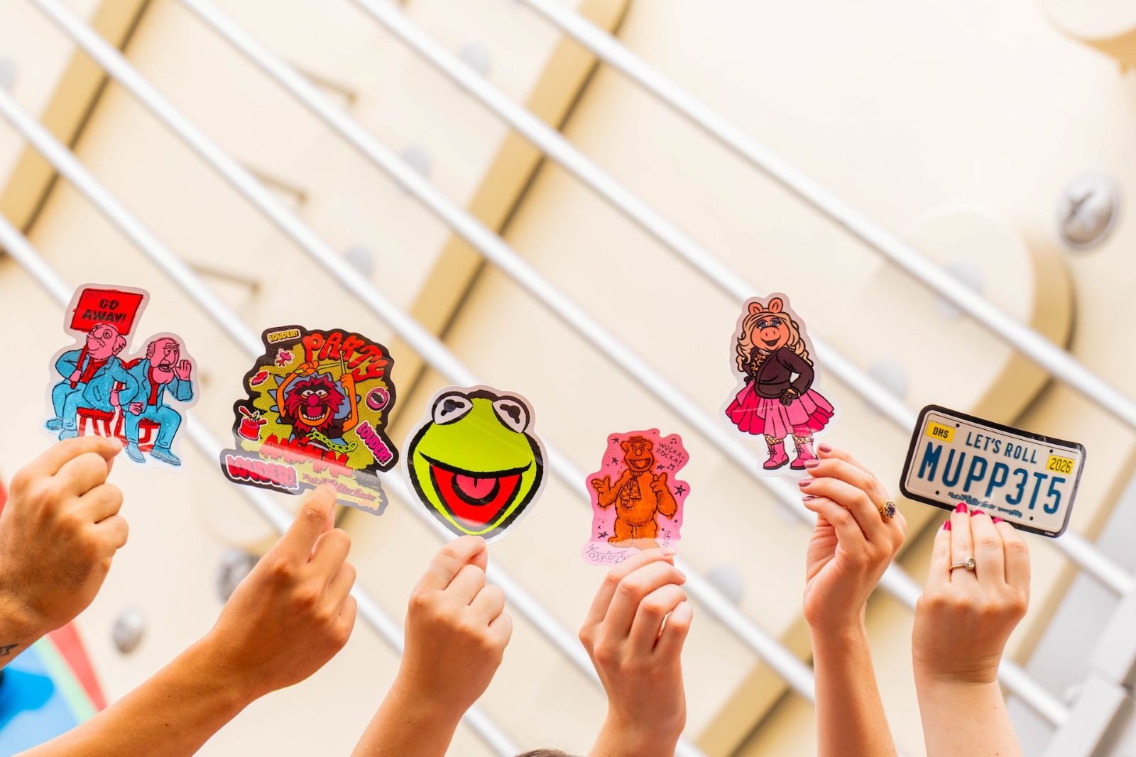 New Muppets sticker set
