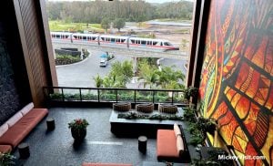 disney vacation club view from island tower lounge