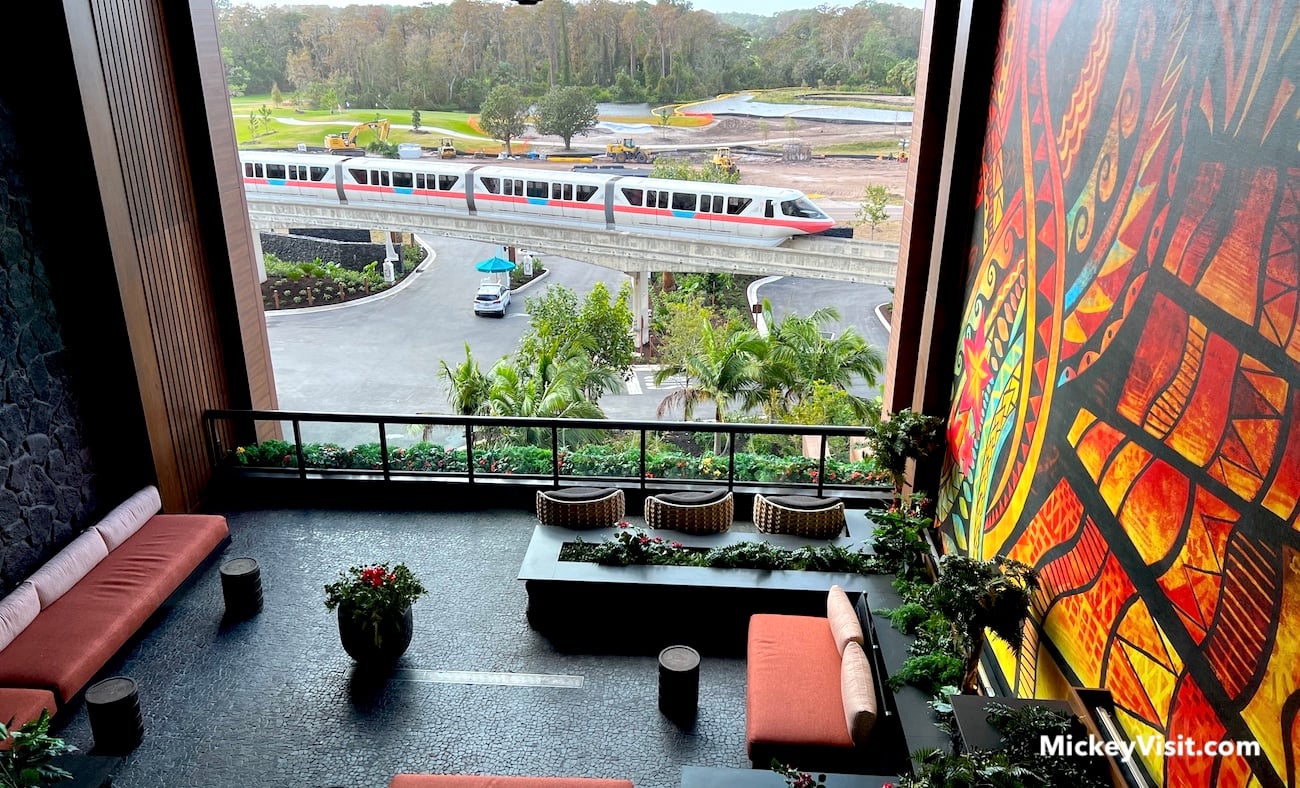 disney vacation club view from island tower lounge