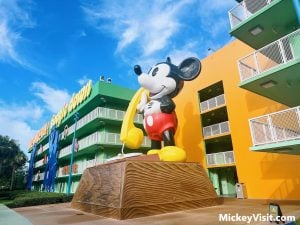 Giant Mickey Mouse phone