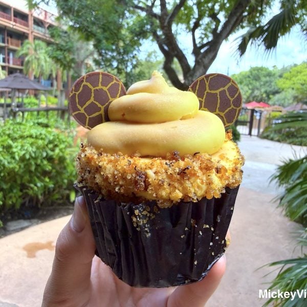 Caramel-Banana Cupcake at Animal Kingdom Lodge