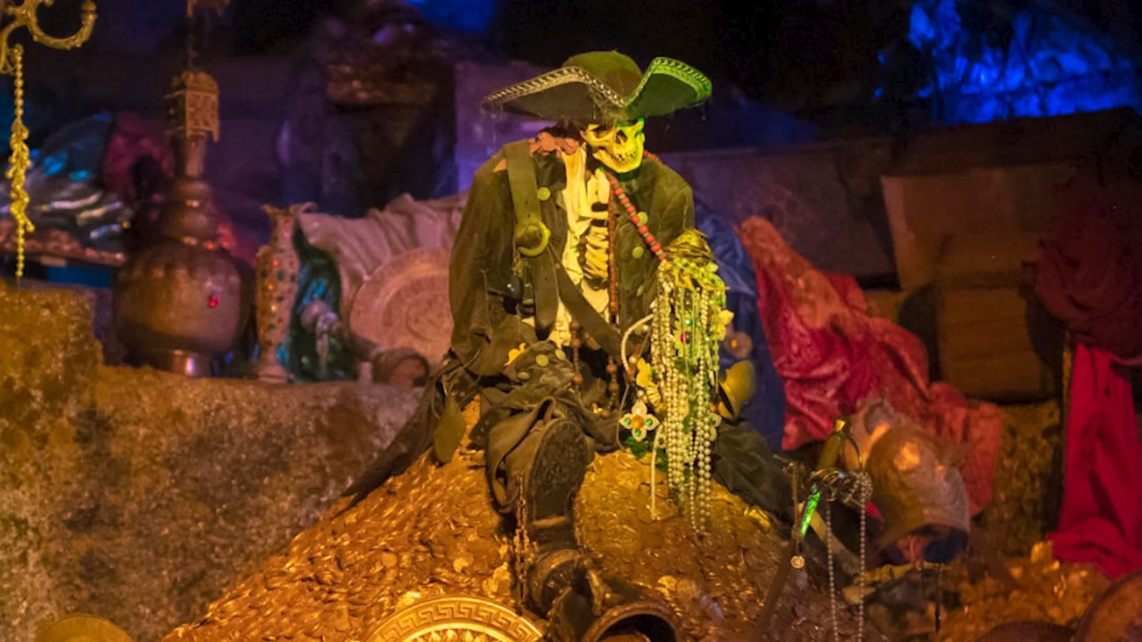 Pirates of the Caribbean skeleton