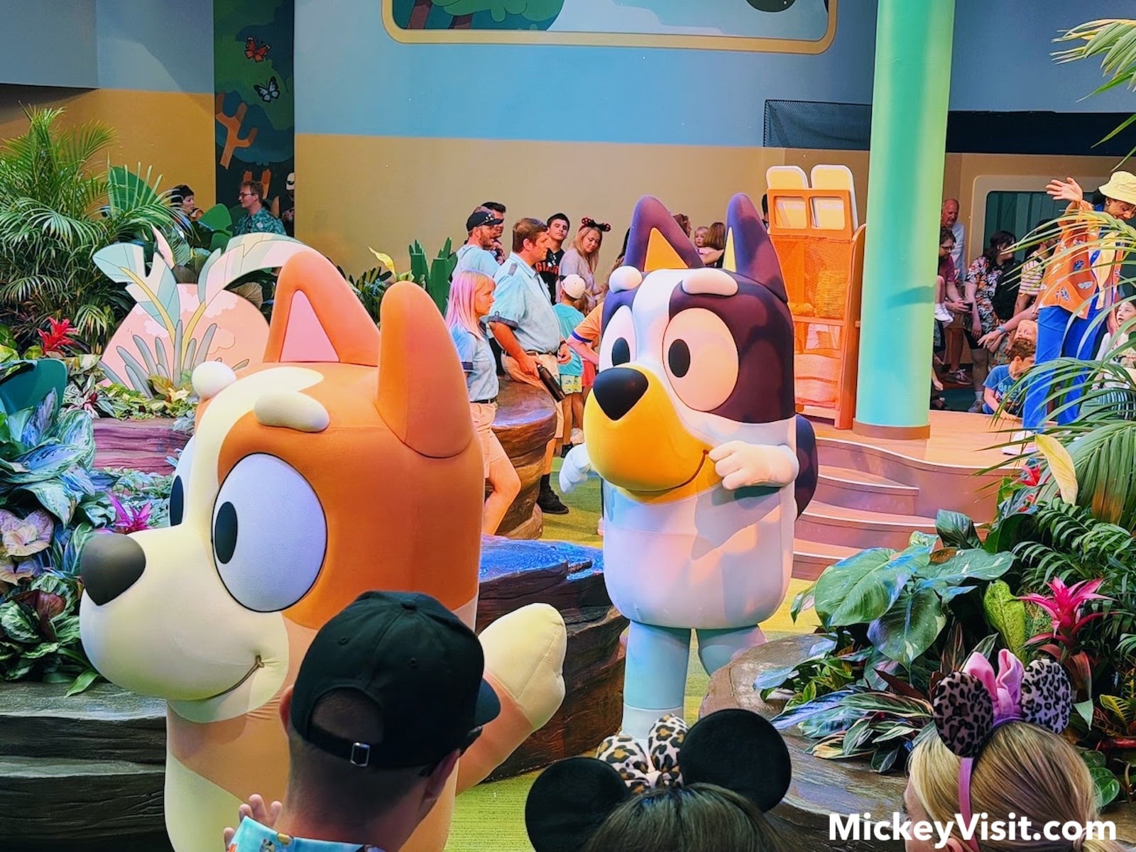 Bingo and Bluey characters