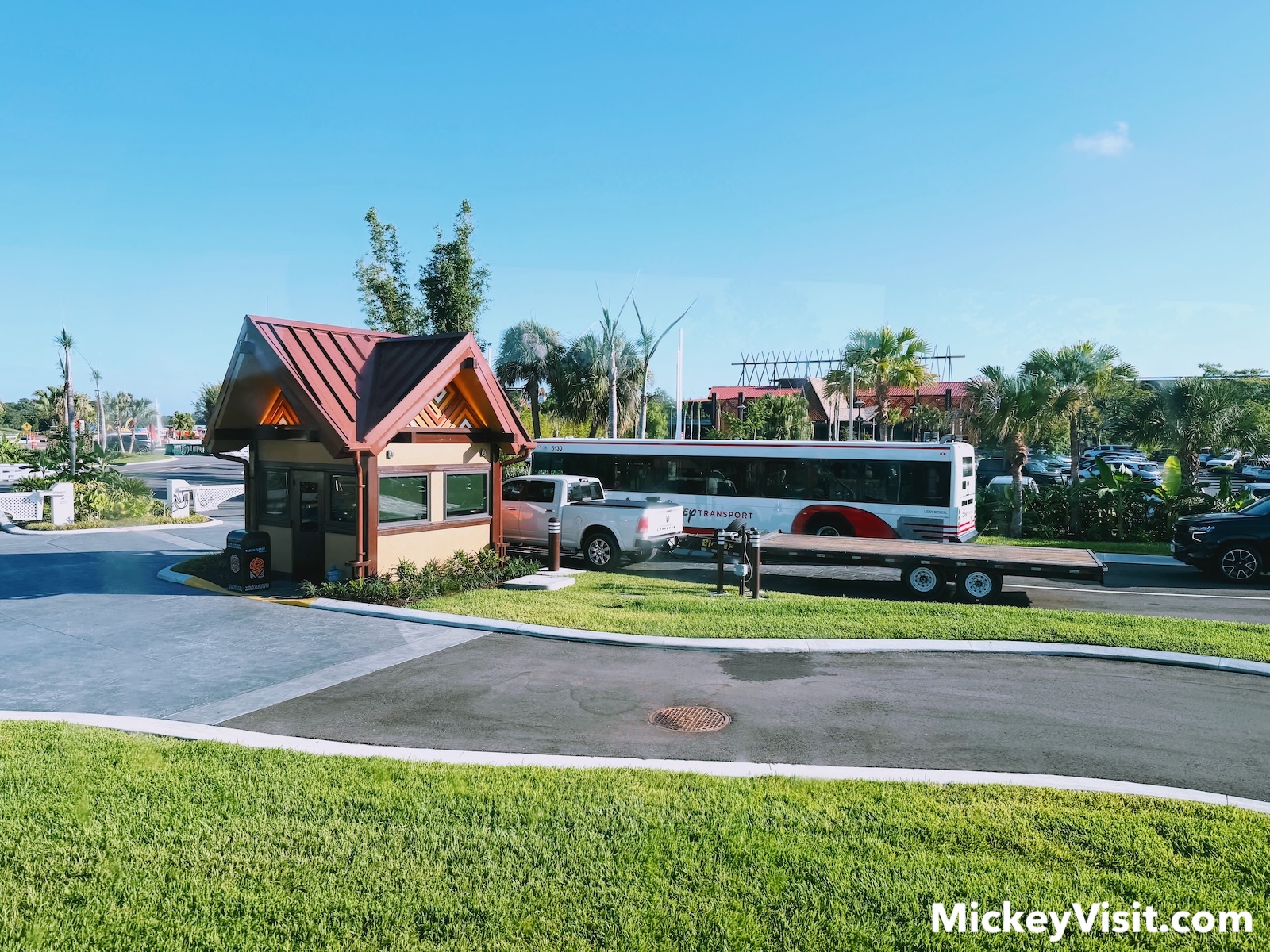 Bus entrance