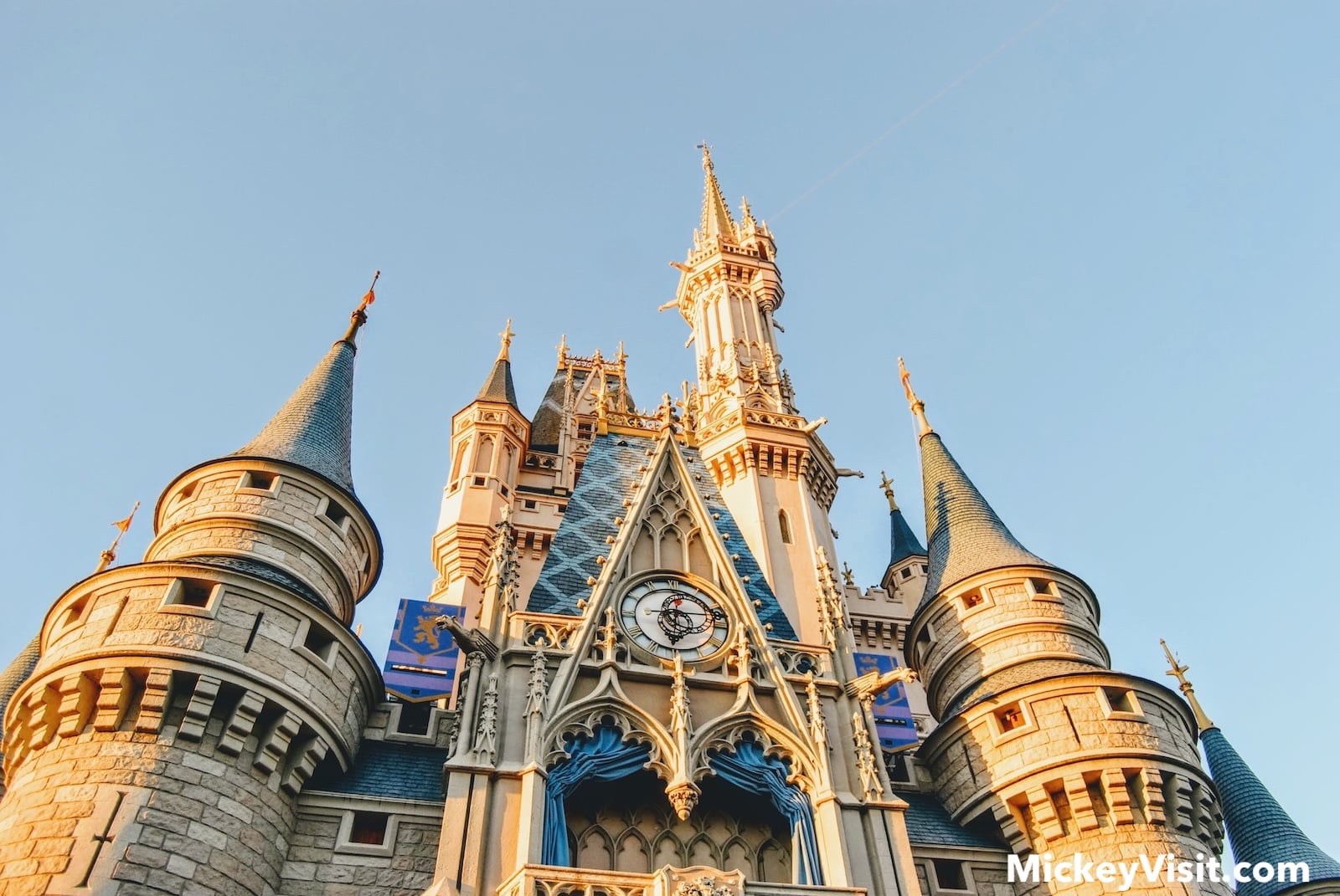 Cinderella Castle sunset
