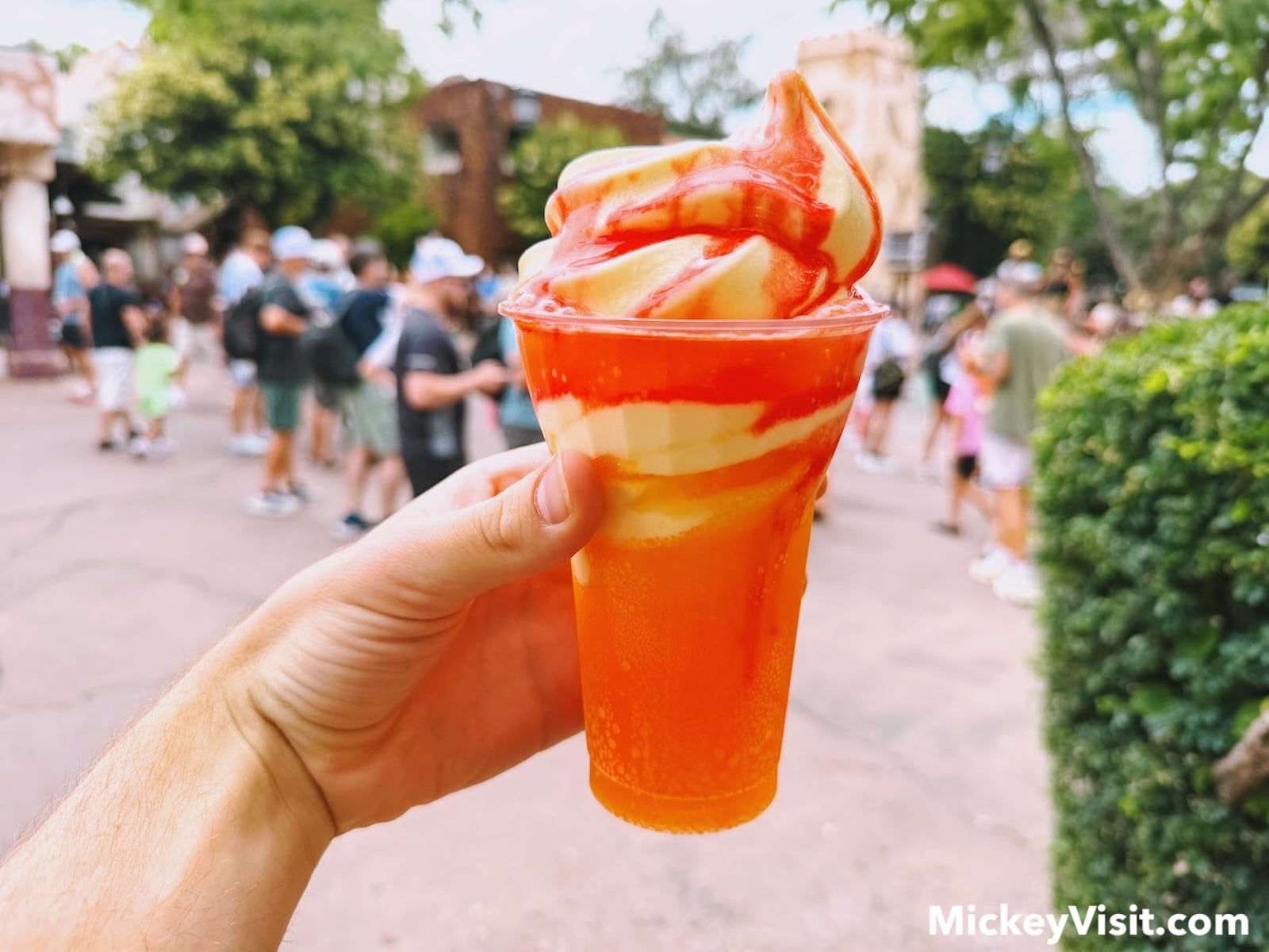 Dole Whip Pineapple Orange Soda Float