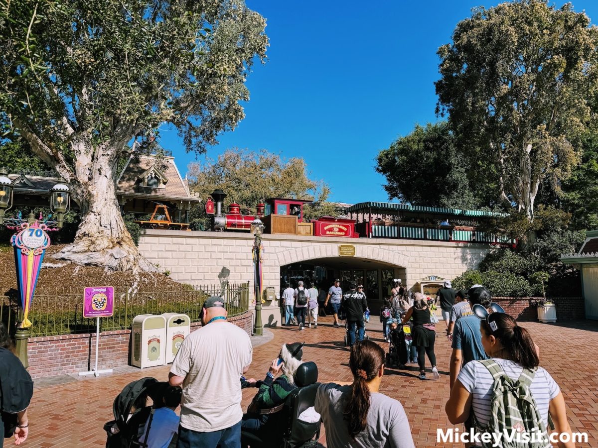 Disneyland railroad