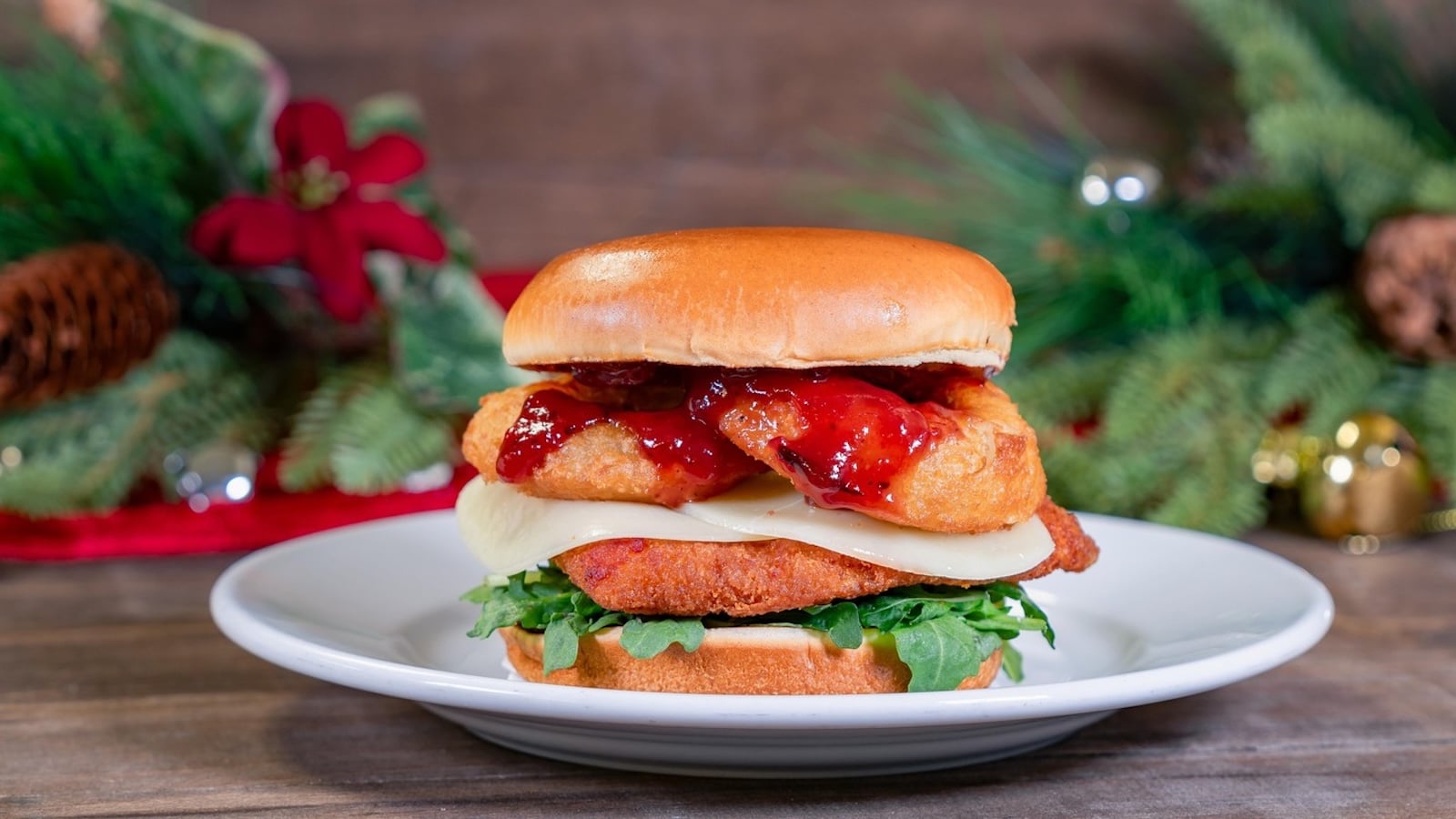 Cranberry Crispy Chicken Sandwich