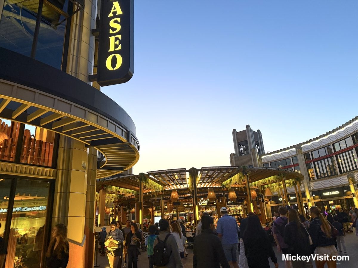 Paseo and Centrico in Downtown Disney