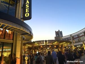Paseo and Centrico in Downtown Disney