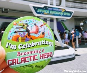 Celebration button