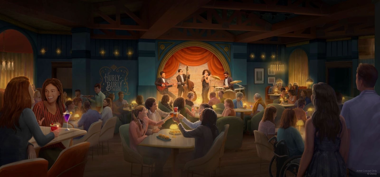 Live music concept art