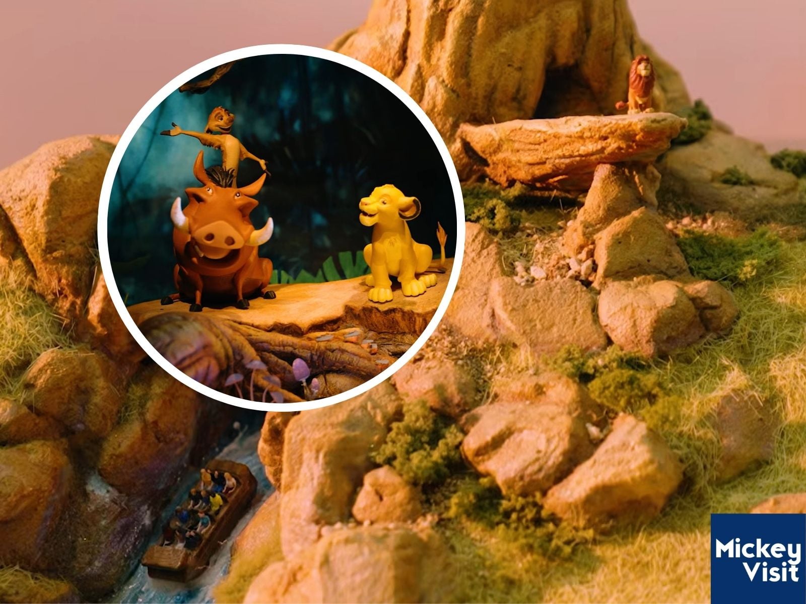Timon, Pumbaa, Simba