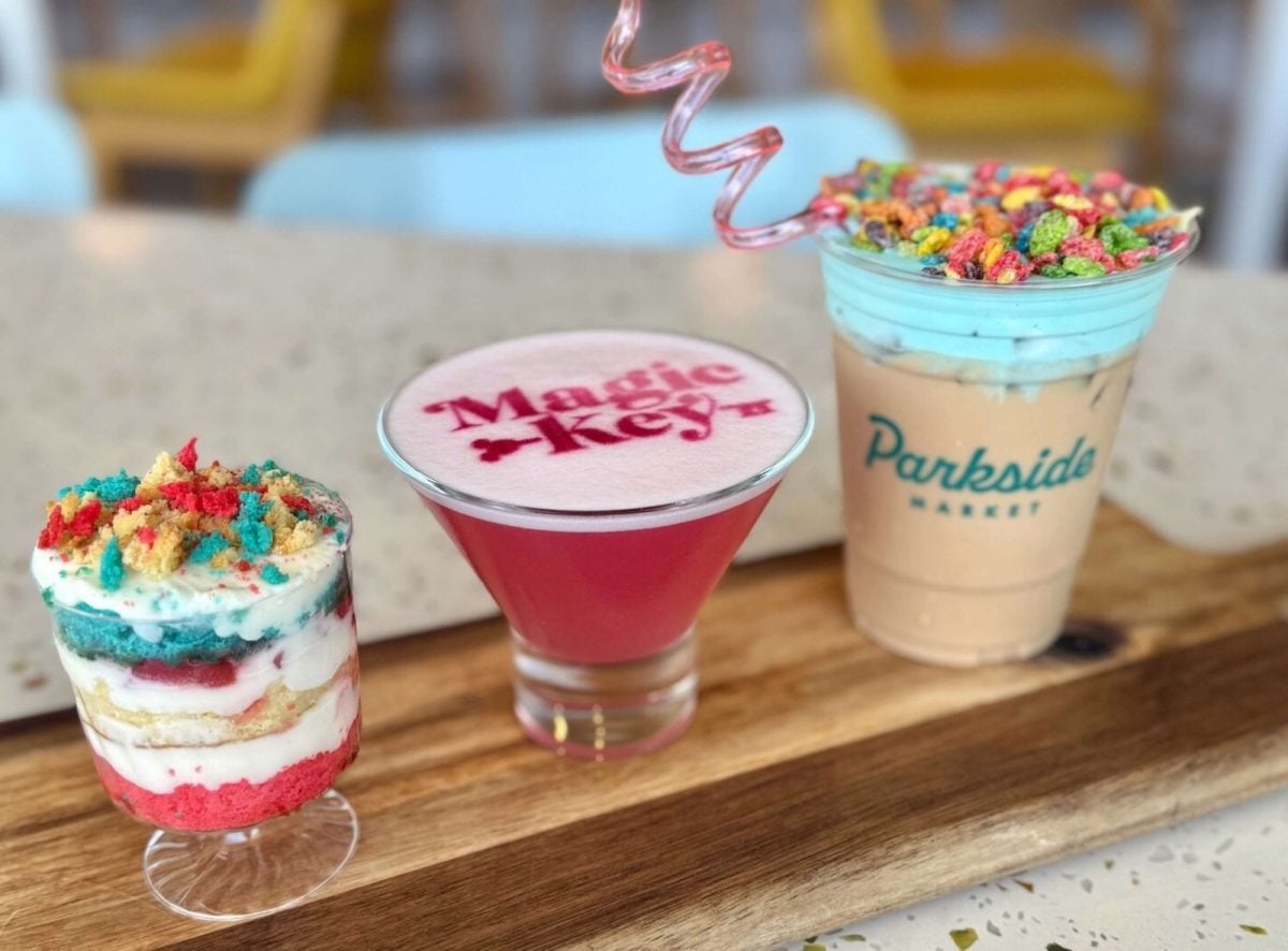Magic Key drinks and treats