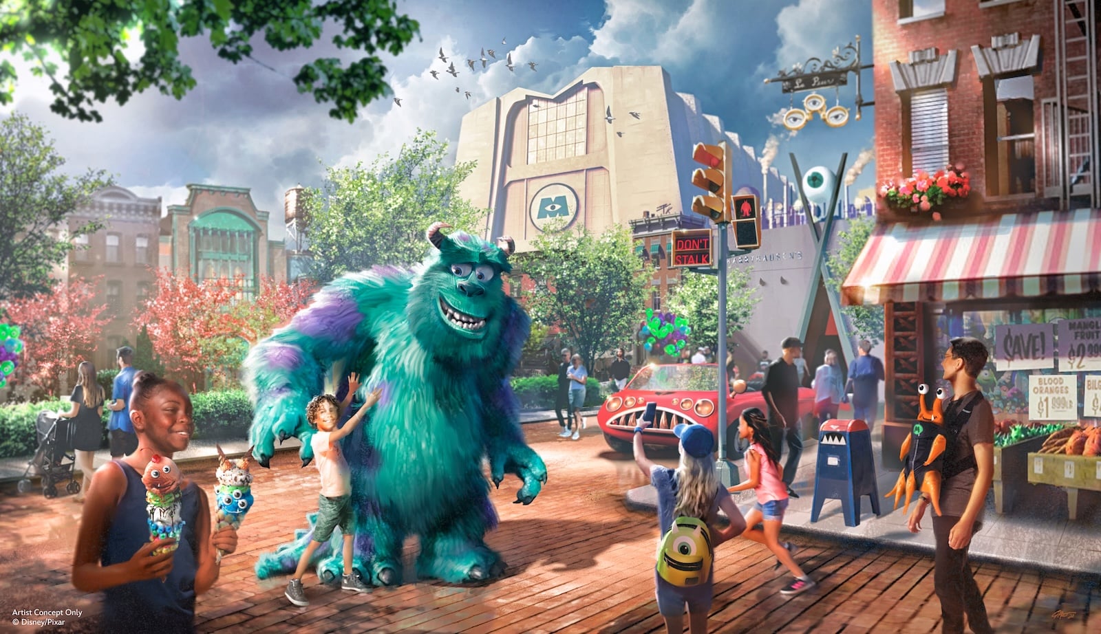 Monstropolis street