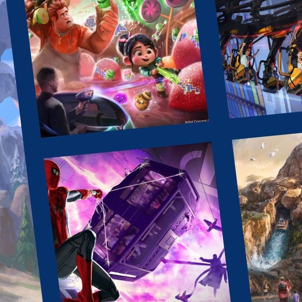 New Disney theme park rides
