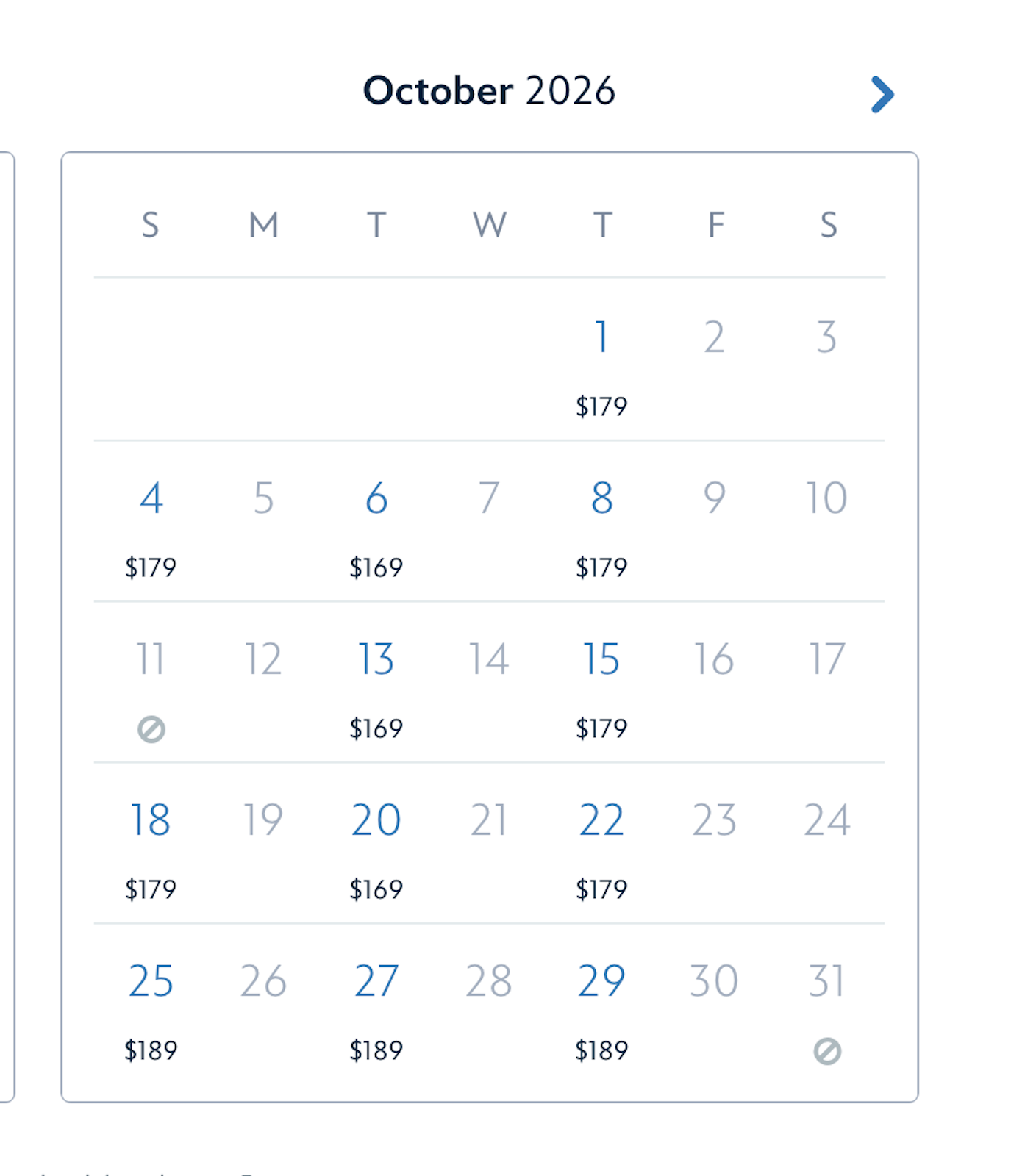 Oogie Boogie Bash sold out dates in October 2026