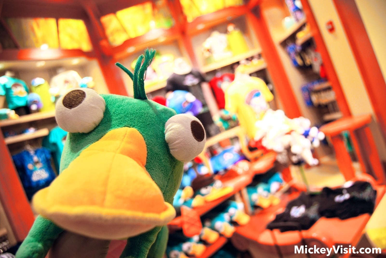 Agent P plush toy