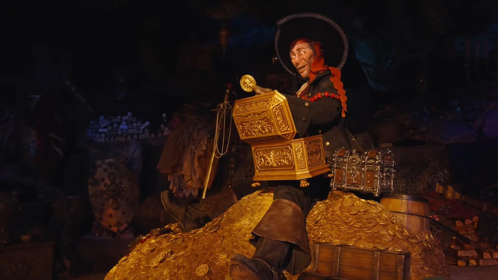 Pirates of the Caribbean skeleton