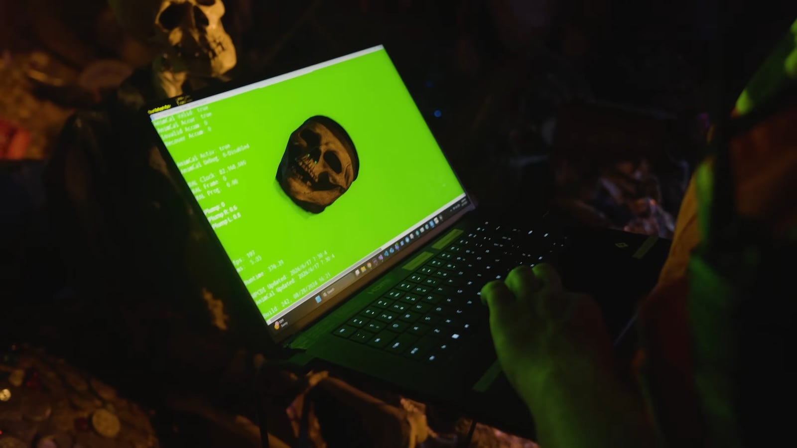 Pirates of the Caribbean skeleton programming